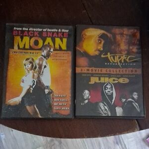 Black Snake Moan and Tupac Resurrection DVD Set